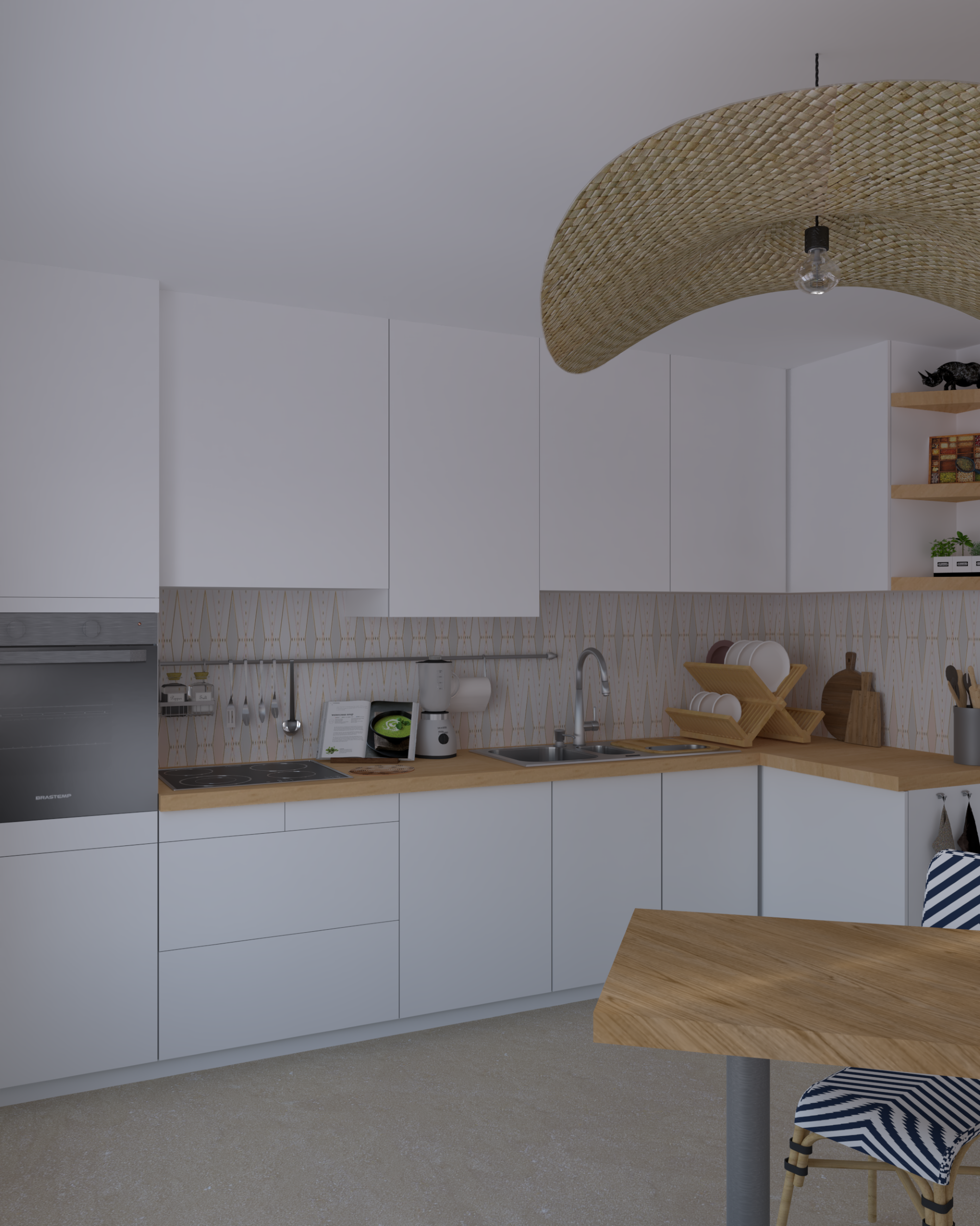 rénovation d'une cuisine près de Janville