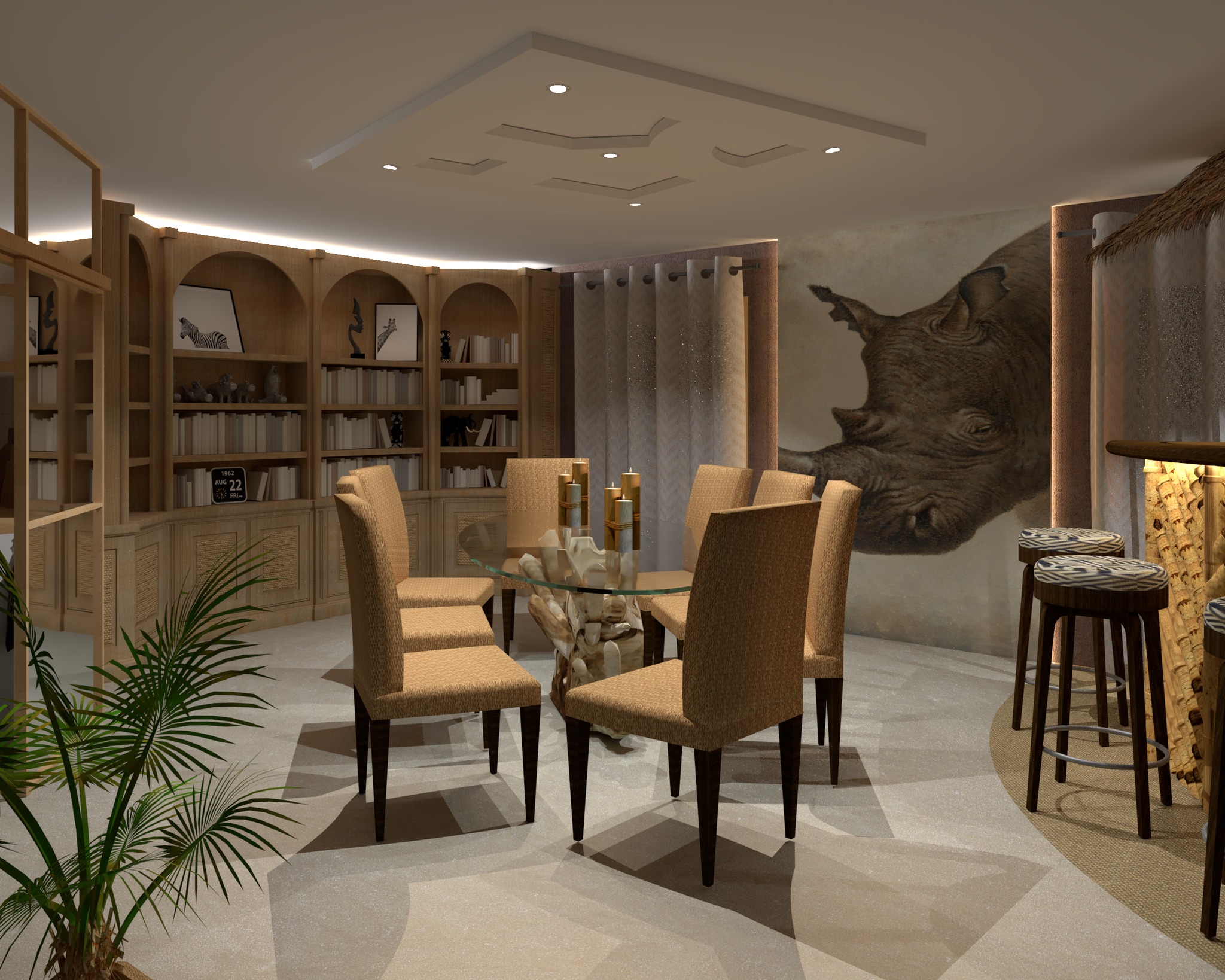 Rénovation d'un salon en Eure et Loir